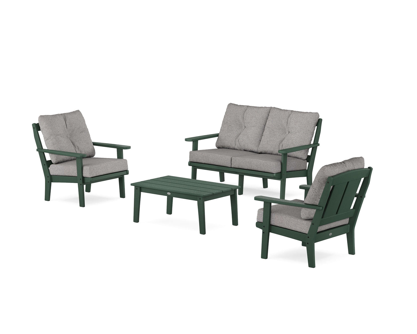 Mission 4-Piece Deep Seating Set with Loveseat