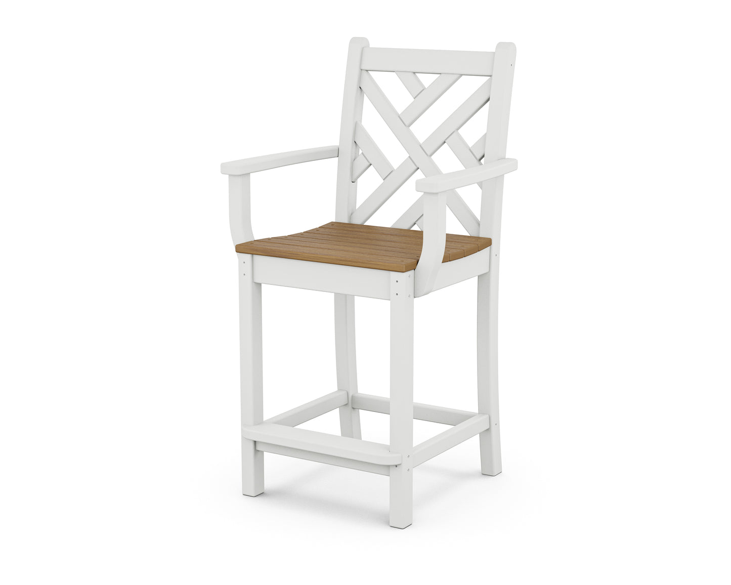 Chippendale Counter Arm Chair
