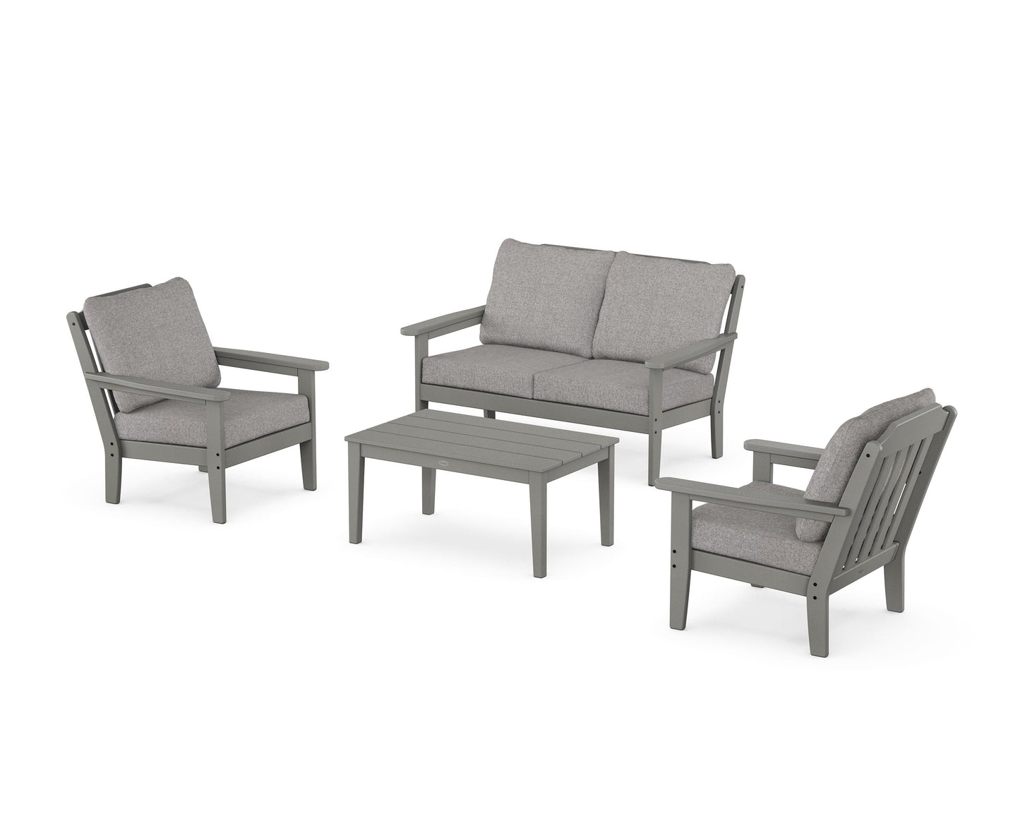 Cottage 4-Piece Deep Seating Set with Loveseat