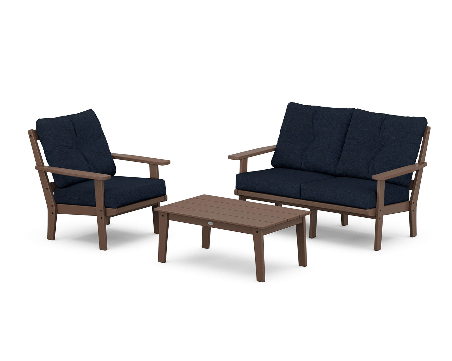 Oxford 3-Piece Deep Seating Set with Loveseat