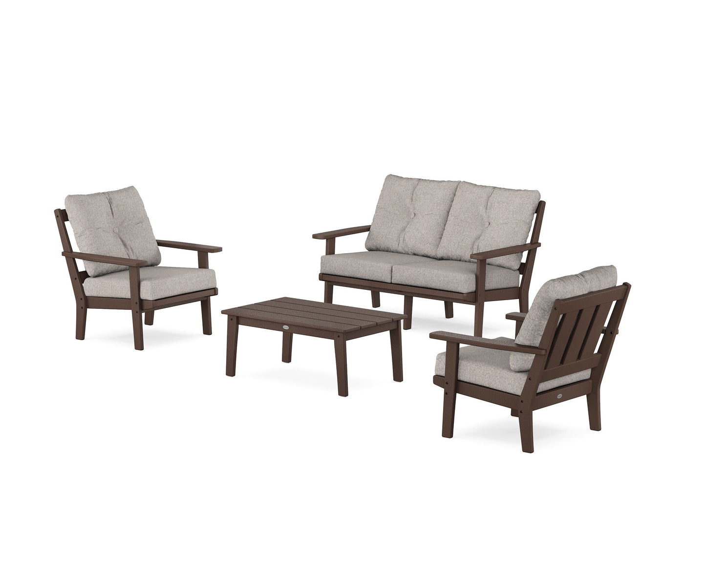 Oxford 4-Piece Deep Seating Set with Loveseat