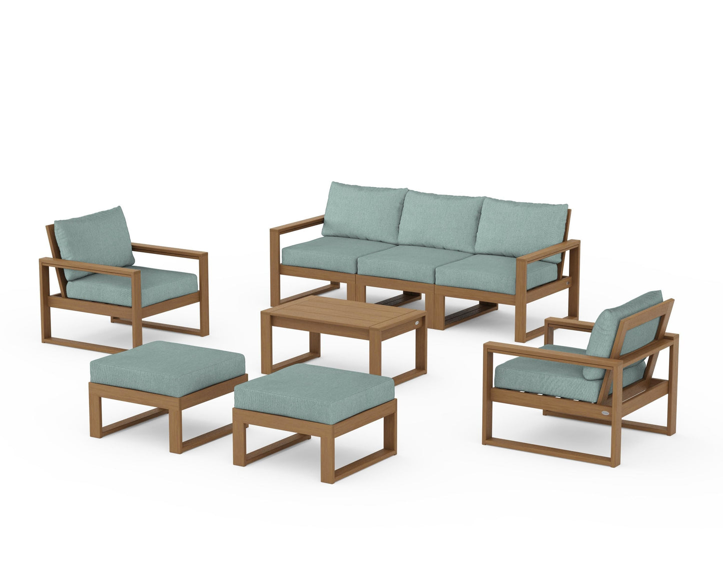 EDGE Sectional 8-Piece Lounge Sofa Set