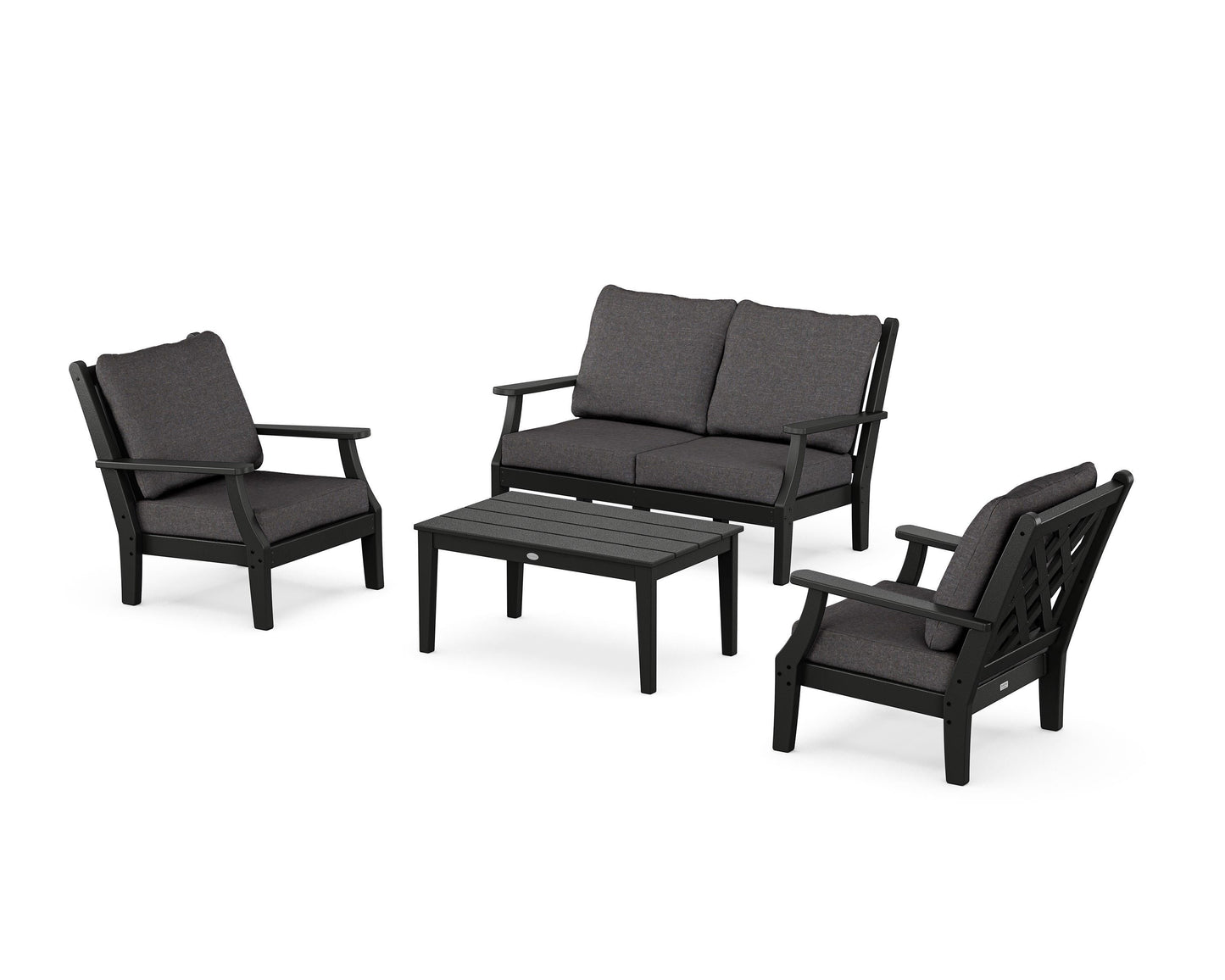 Wovendale 4-Piece Deep Seating Set with Loveseat