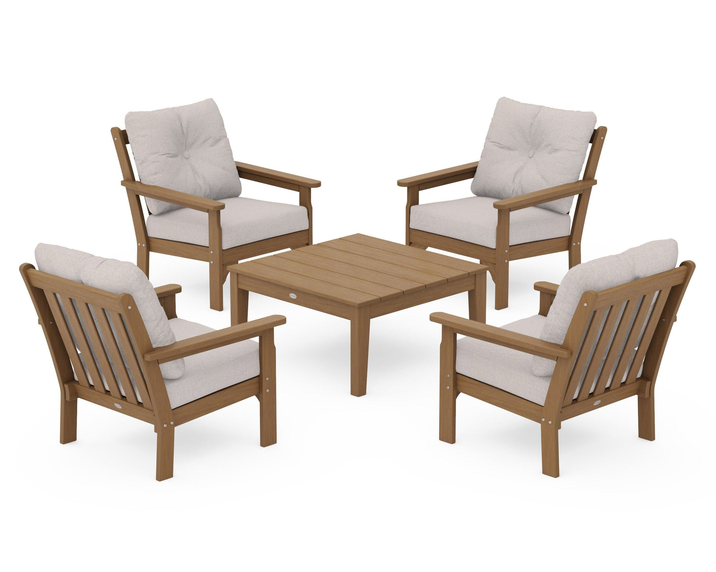 Vineyard 5-Piece Deep Seating Conversation Set