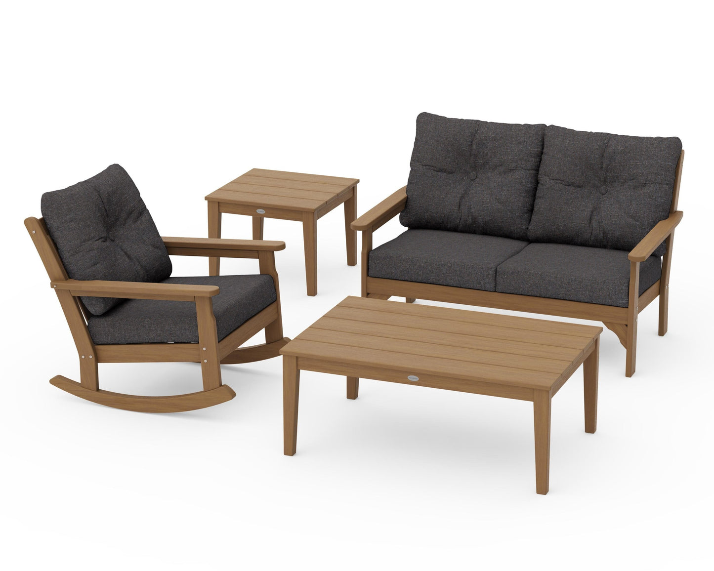 Vineyard 4-Piece Deep Seating Rocker Set