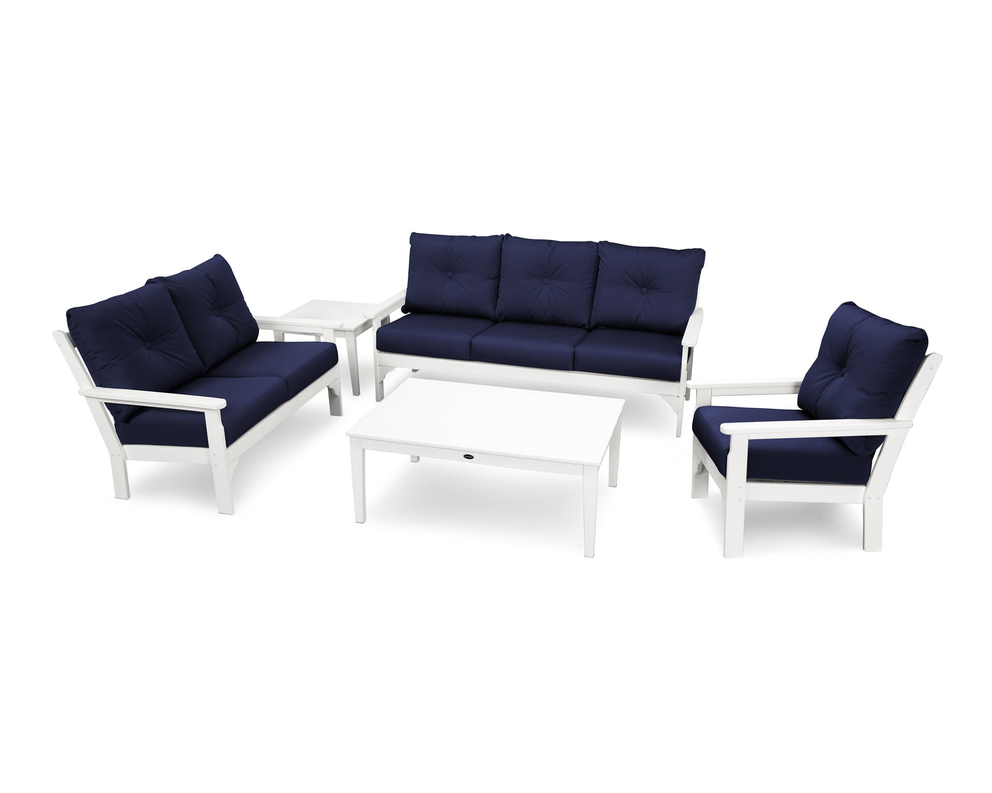 Vineyard 5 Piece Deep Seating Set