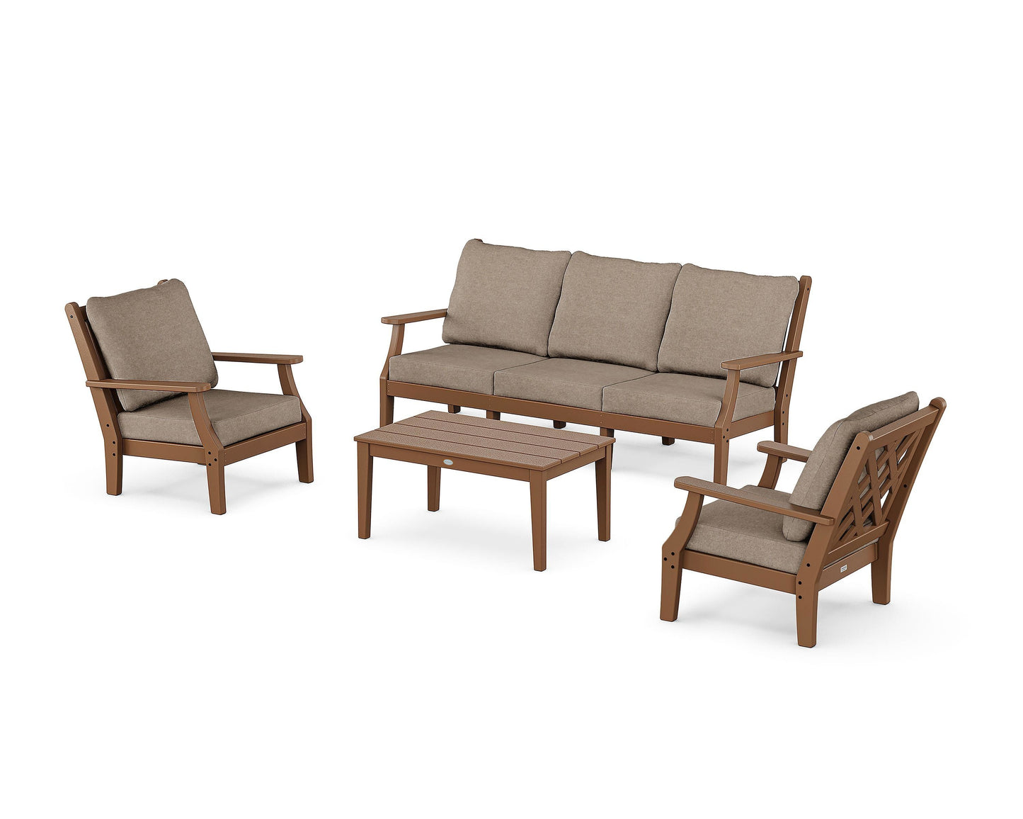 Wovendale 4-Piece Deep Seating Set with Sofa