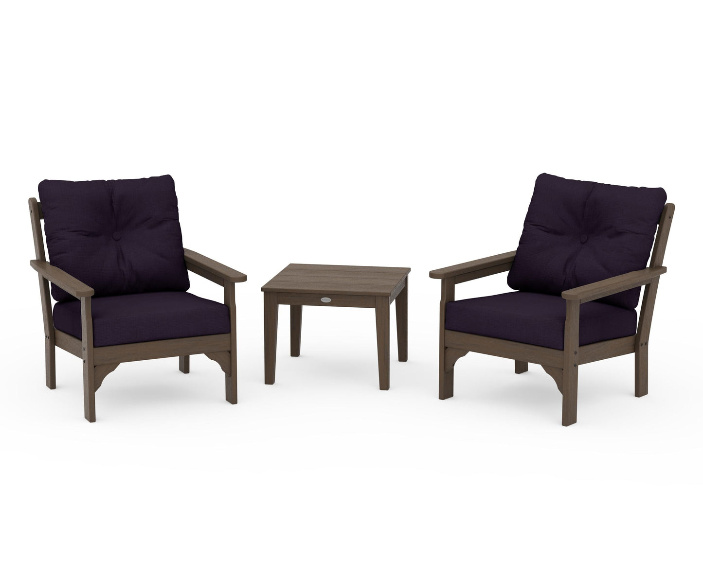 Vineyard 3-Piece Deep Seating Set
