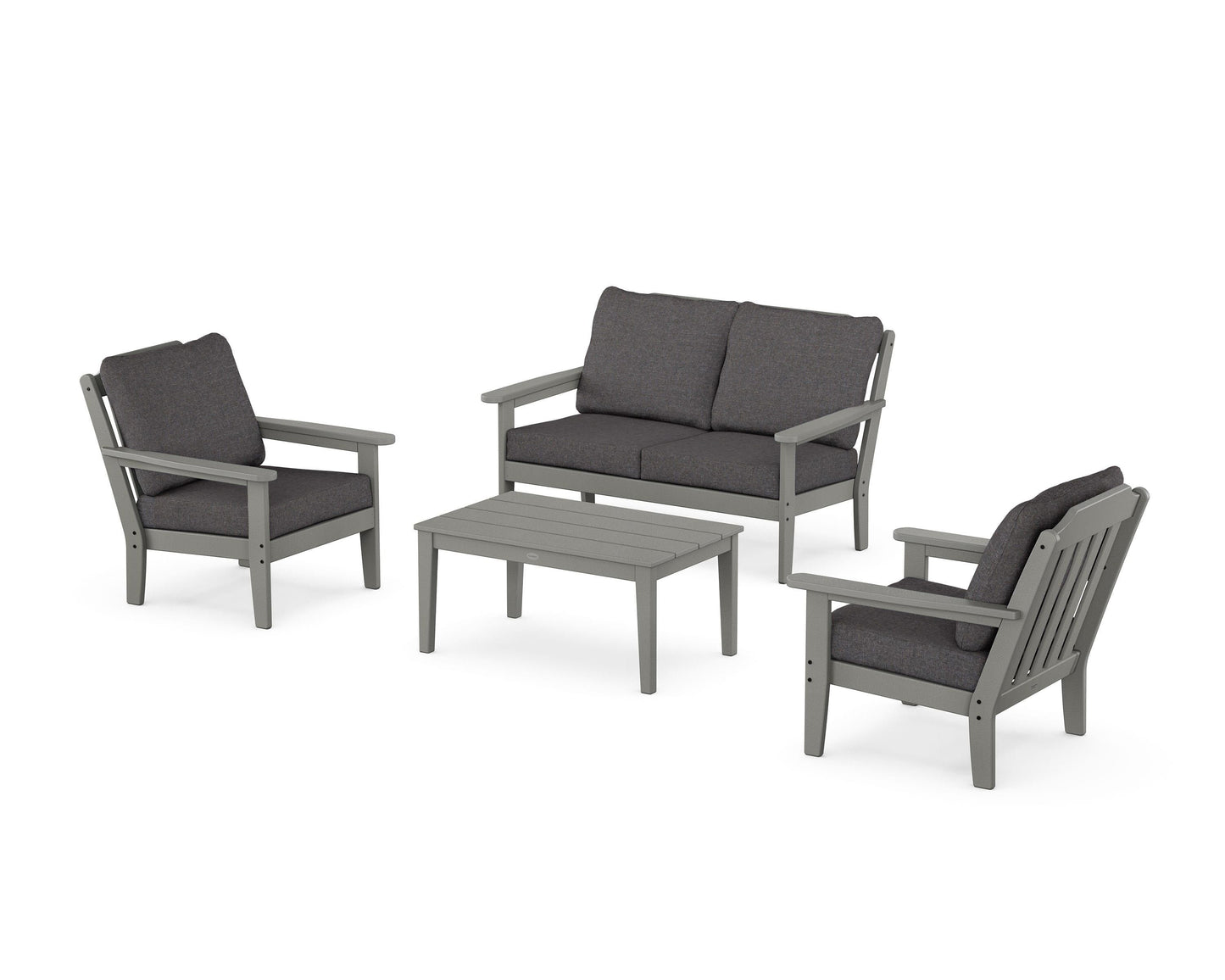 Cottage 4-Piece Deep Seating Set with Loveseat