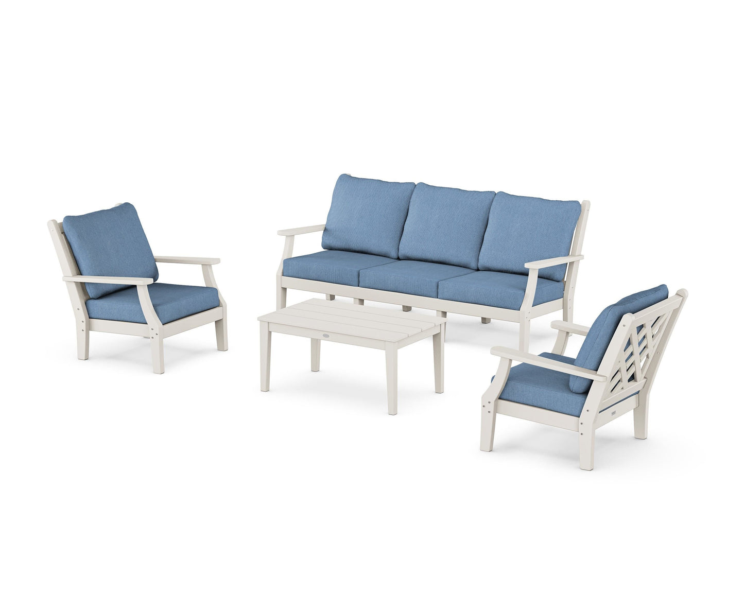 Wovendale 4-Piece Deep Seating Set with Sofa
