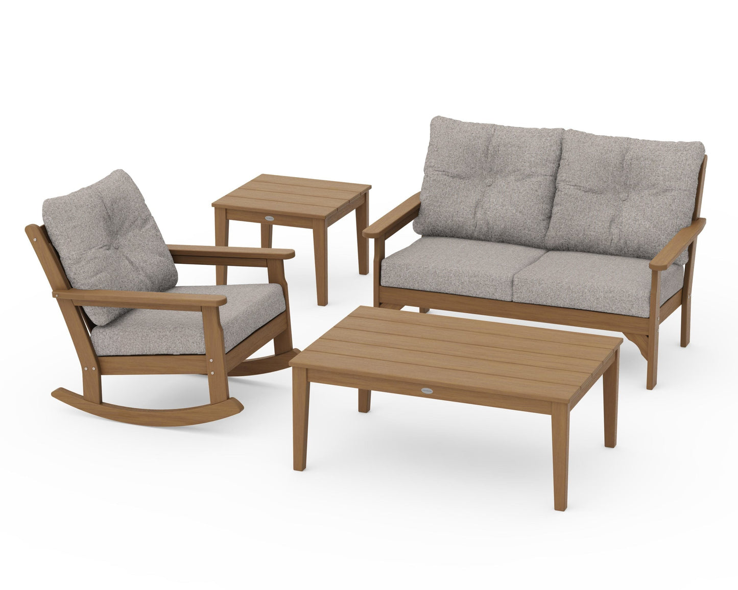 Vineyard 4-Piece Deep Seating Rocker Set