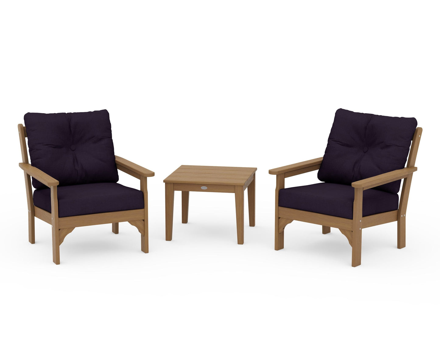 Vineyard 3-Piece Deep Seating Set
