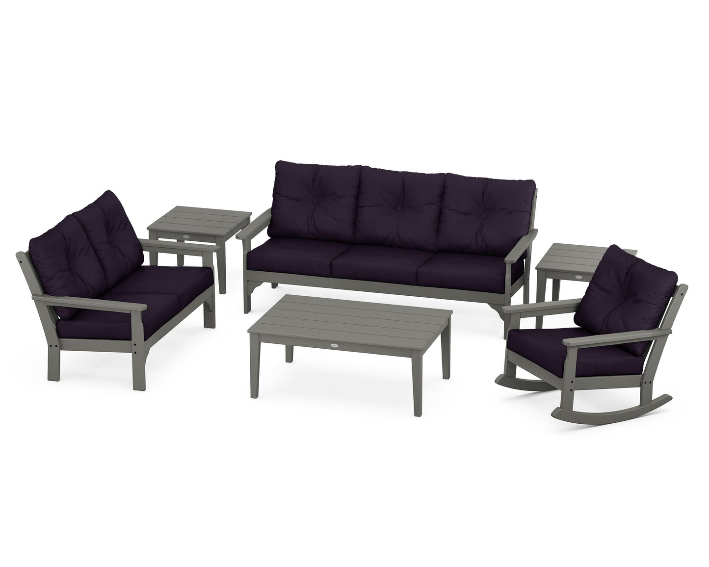 Vineyard 6-Piece Deep Seating Set