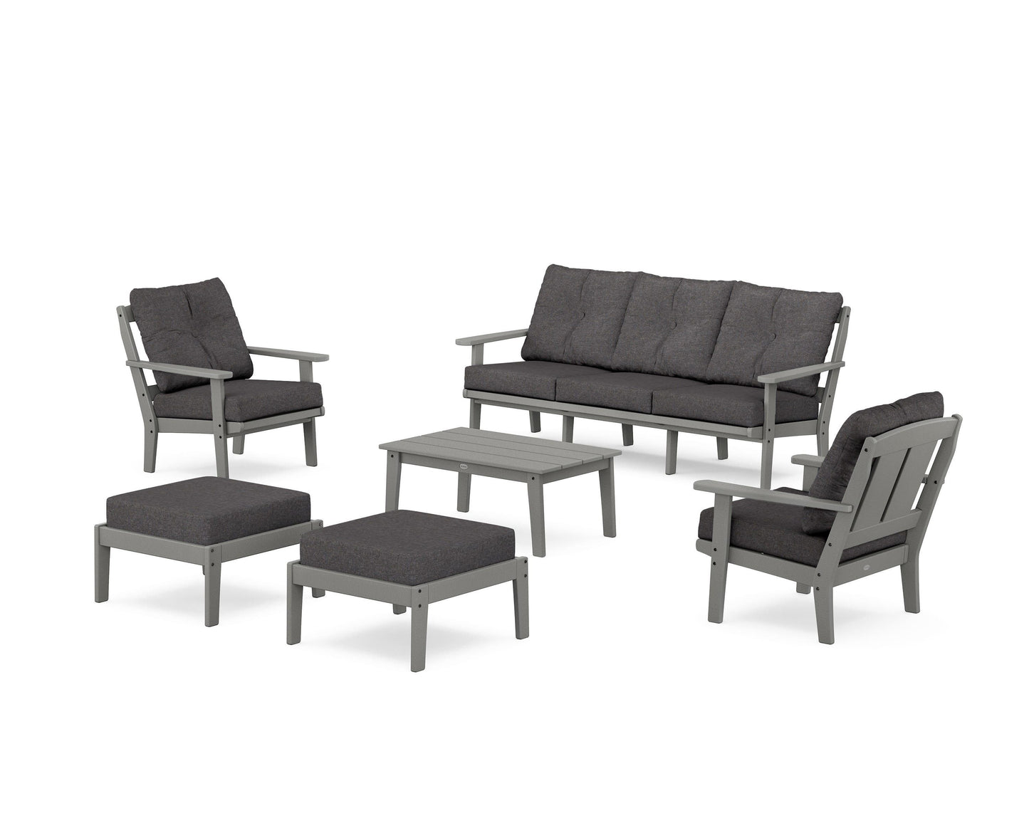 Mission 6-Piece Lounge Sofa Set