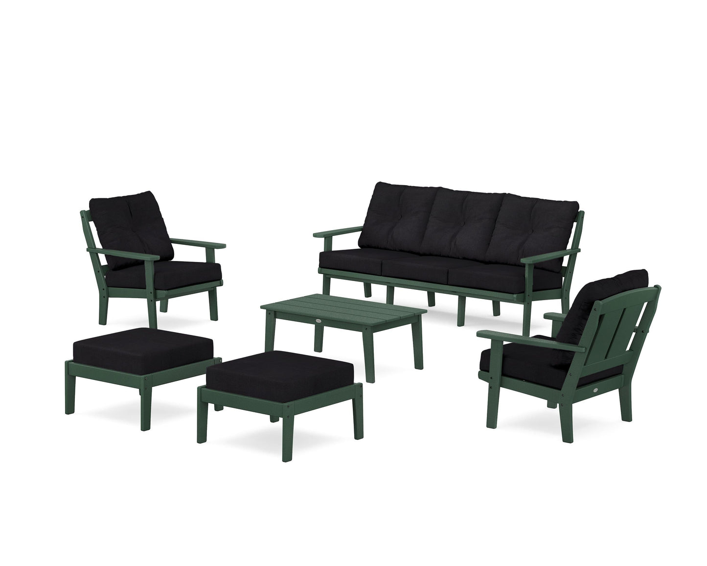 Mission 6-Piece Lounge Sofa Set