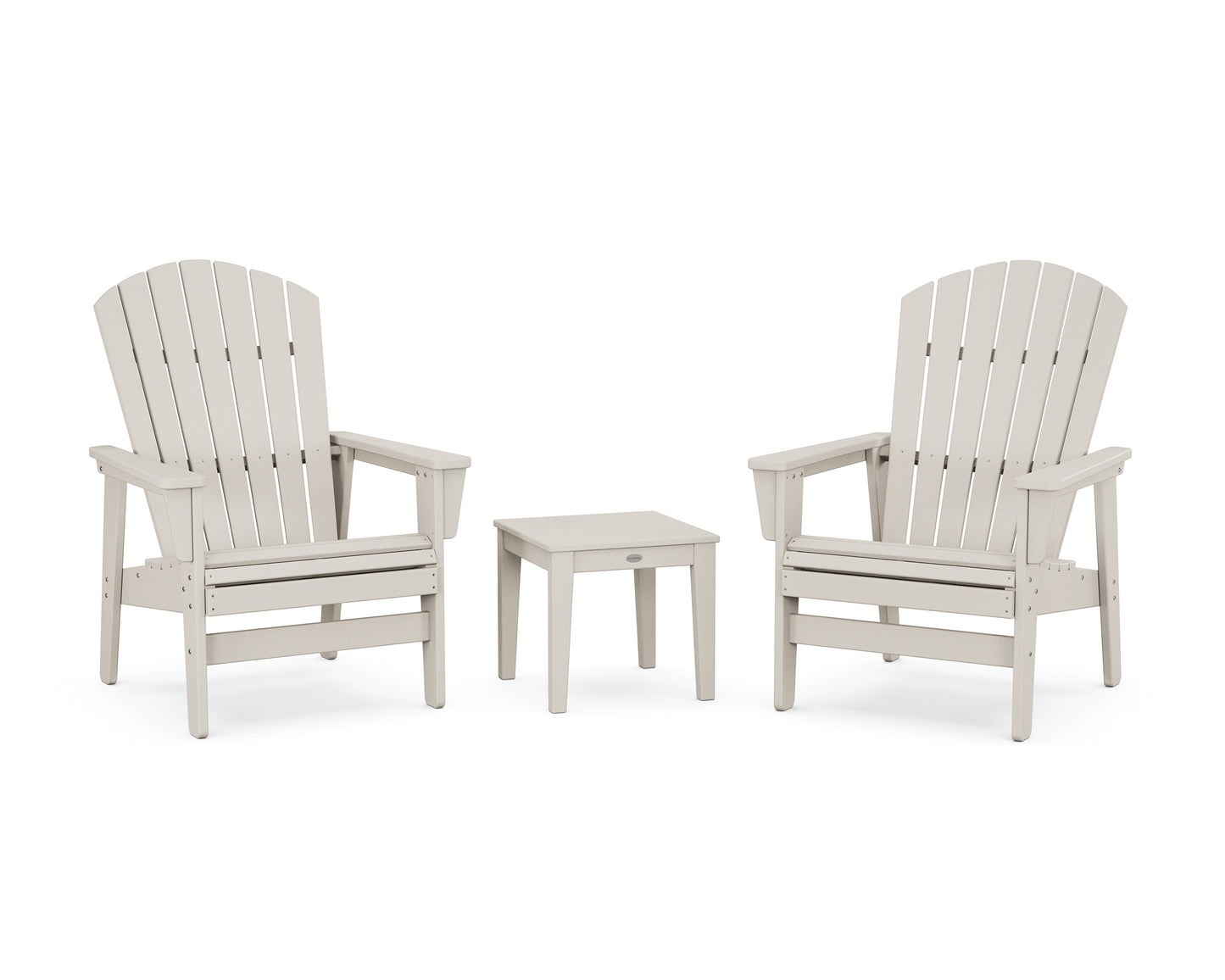 3-Piece Nautical Grand Upright Adirondack Set