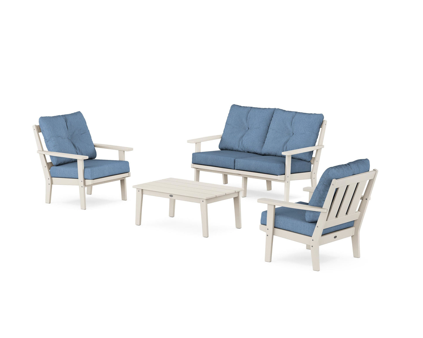 Oxford 4-Piece Deep Seating Set with Loveseat