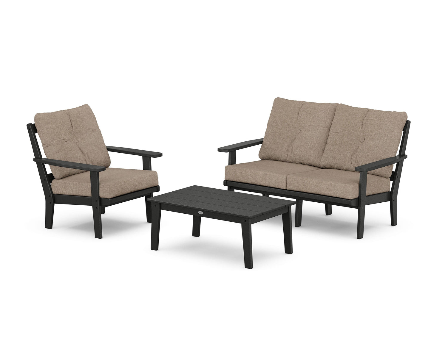 Oxford 3-Piece Deep Seating Set with Loveseat