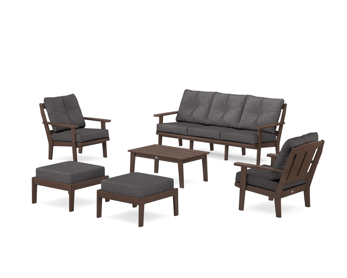 Mission 6-Piece Lounge Sofa Set