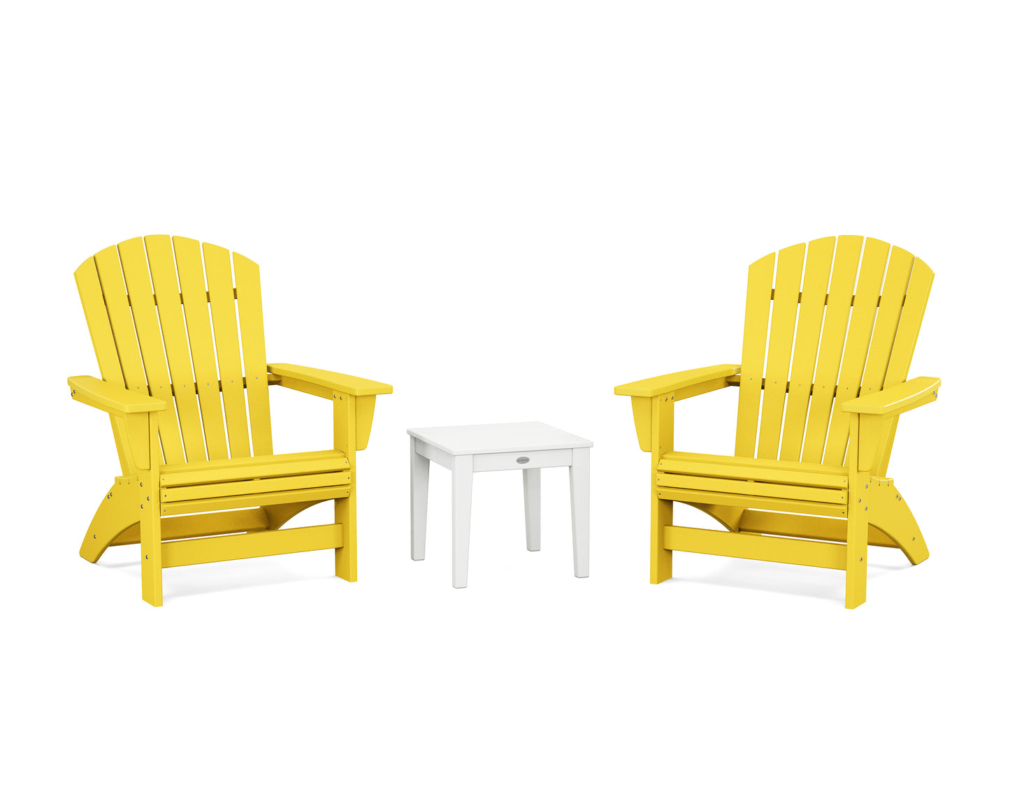 3-Piece Nautical Grand Adirondack Set