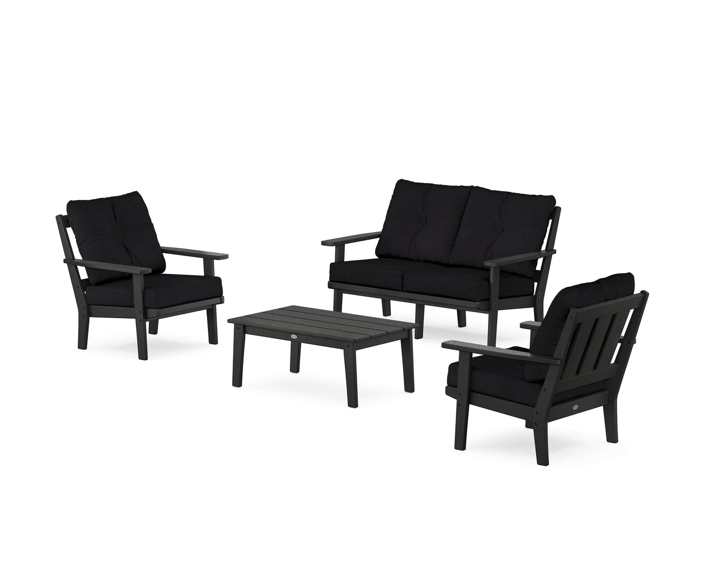 Oxford 4-Piece Deep Seating Set with Loveseat