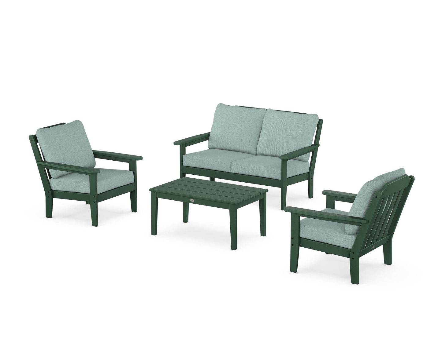 Cottage 4-Piece Deep Seating Set with Loveseat