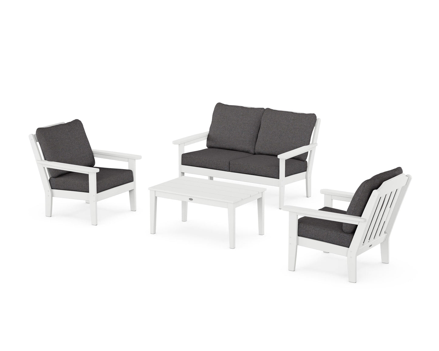Cottage 4-Piece Deep Seating Set with Loveseat