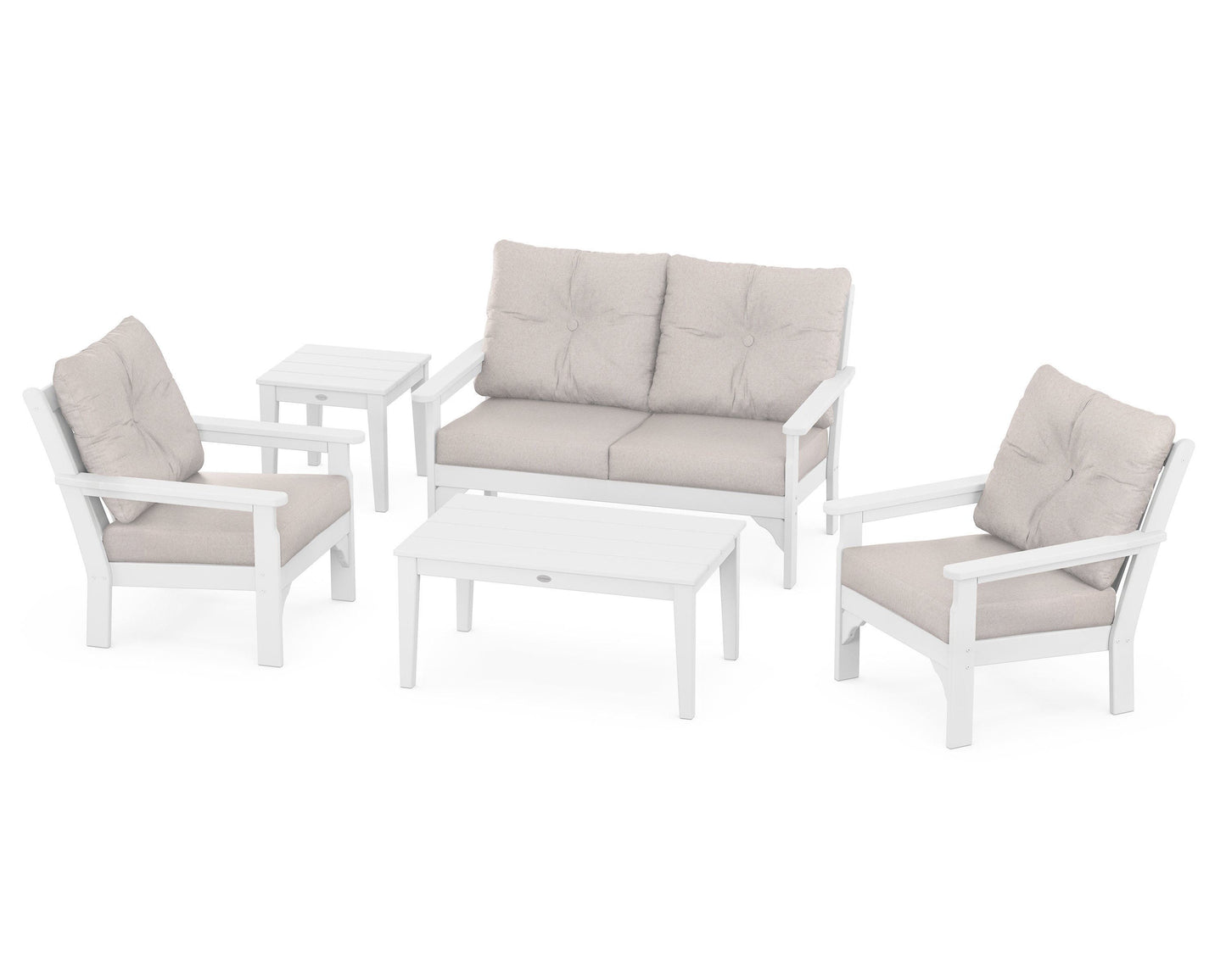 Vineyard 5-Piece Deep Seating Set