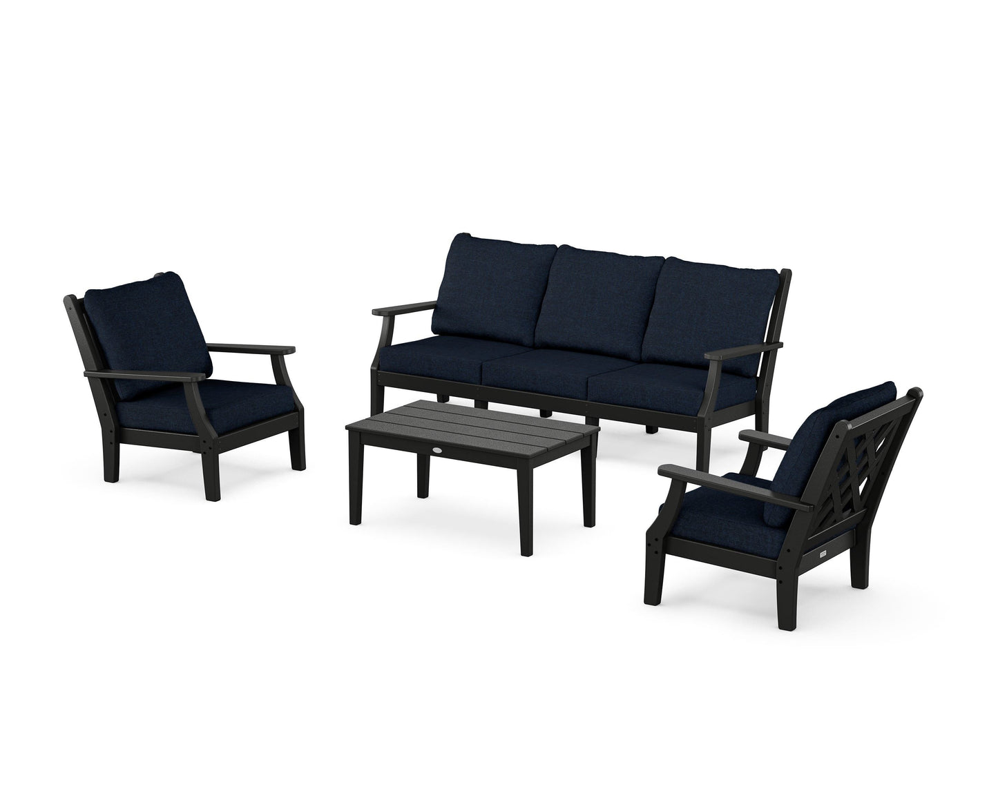 Wovendale 4-Piece Deep Seating Set with Sofa