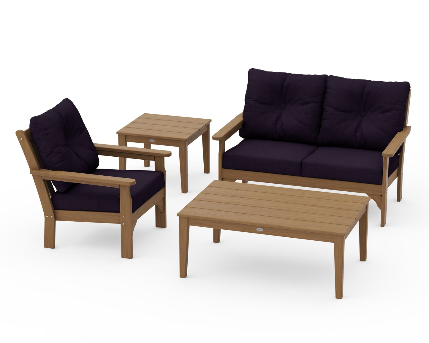 Vineyard 4-Piece Deep Seating Set