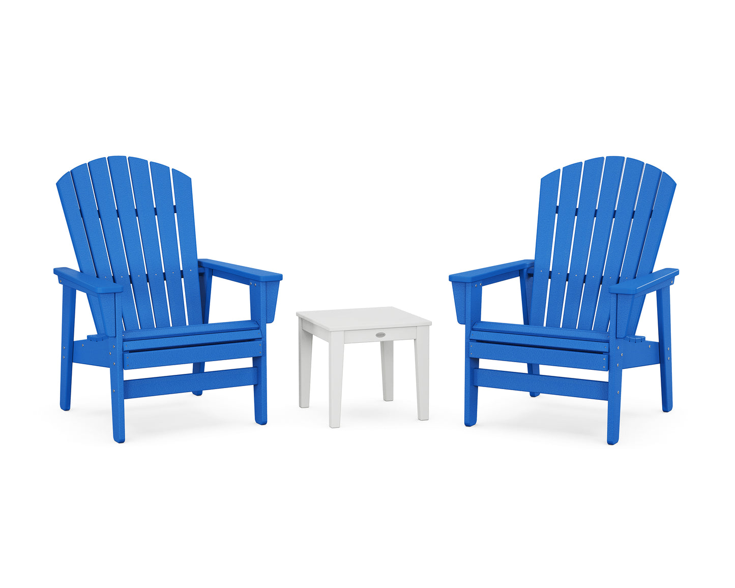 3-Piece Nautical Grand Upright Adirondack Set
