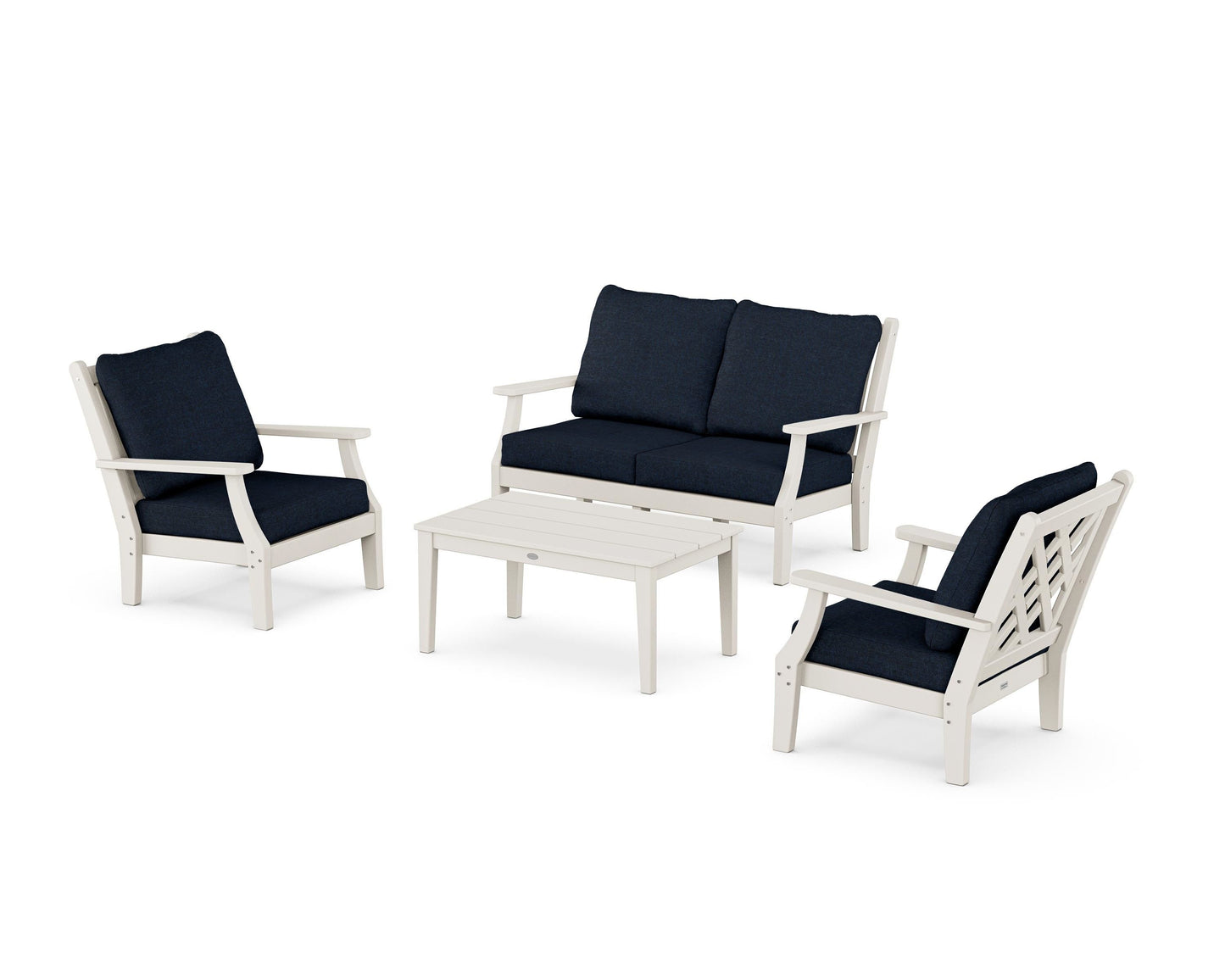 Wovendale 4-Piece Deep Seating Set with Loveseat