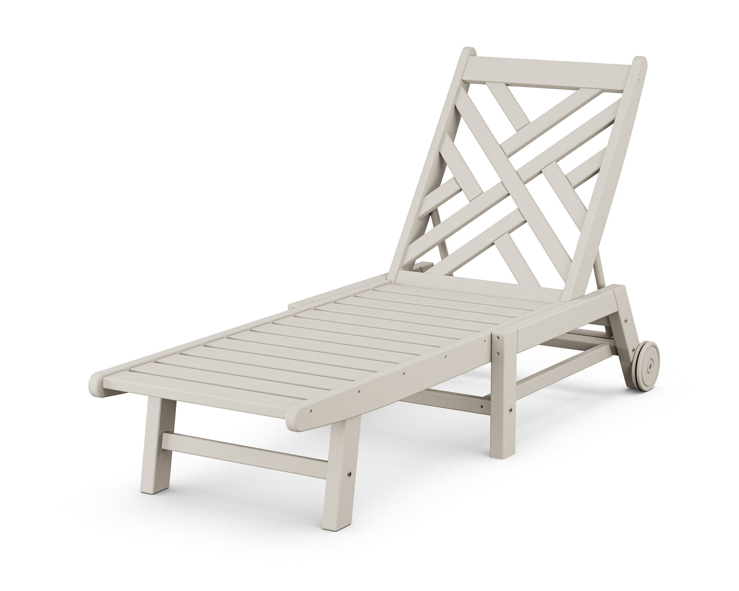 Chippendale Chaise with Wheels