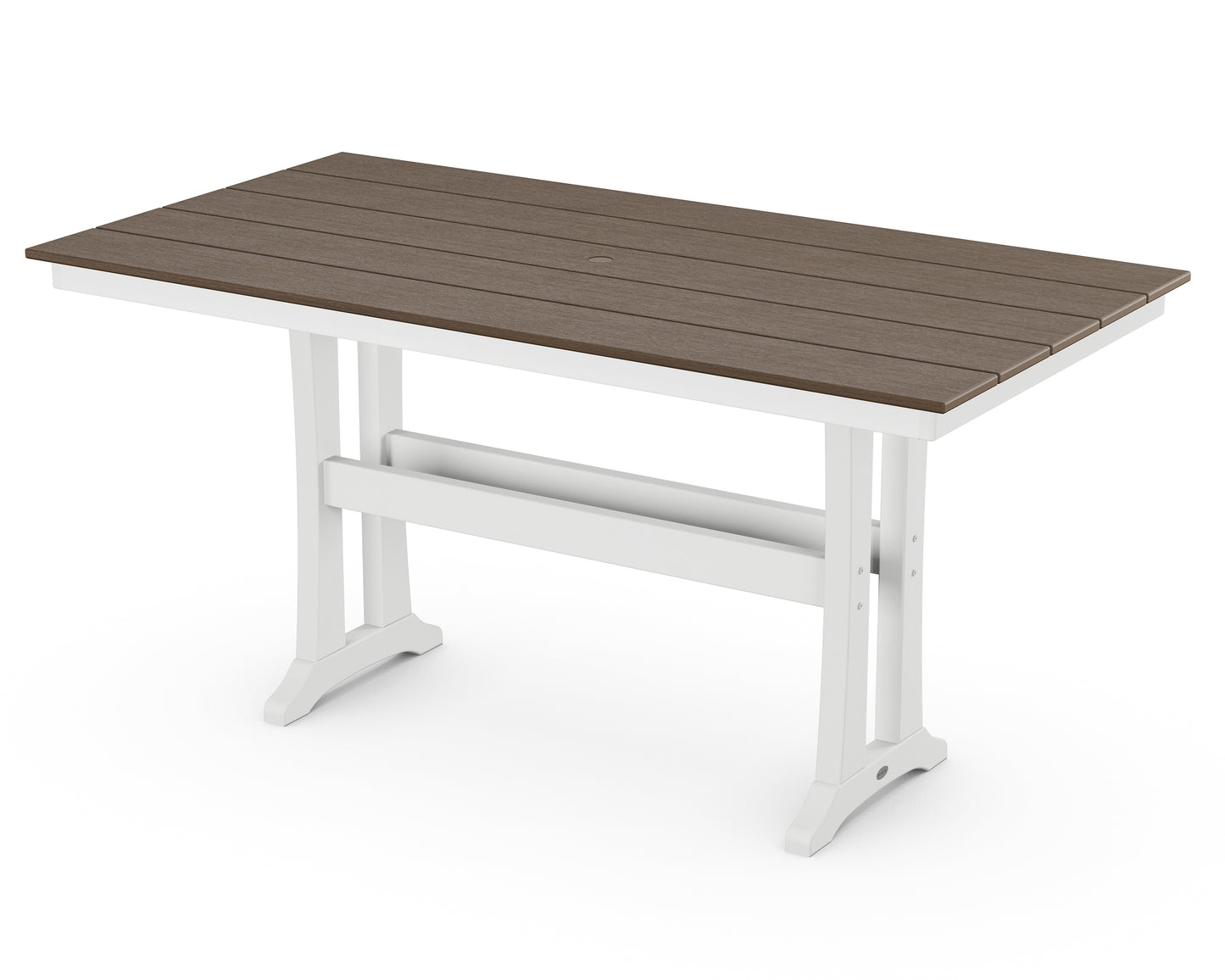 Farmhouse Trestle 37" x 72" Counter Table