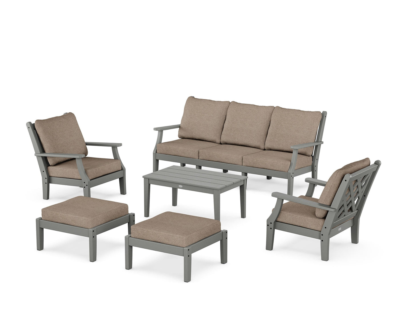 Wovendale 6-Piece Lounge Sofa Set