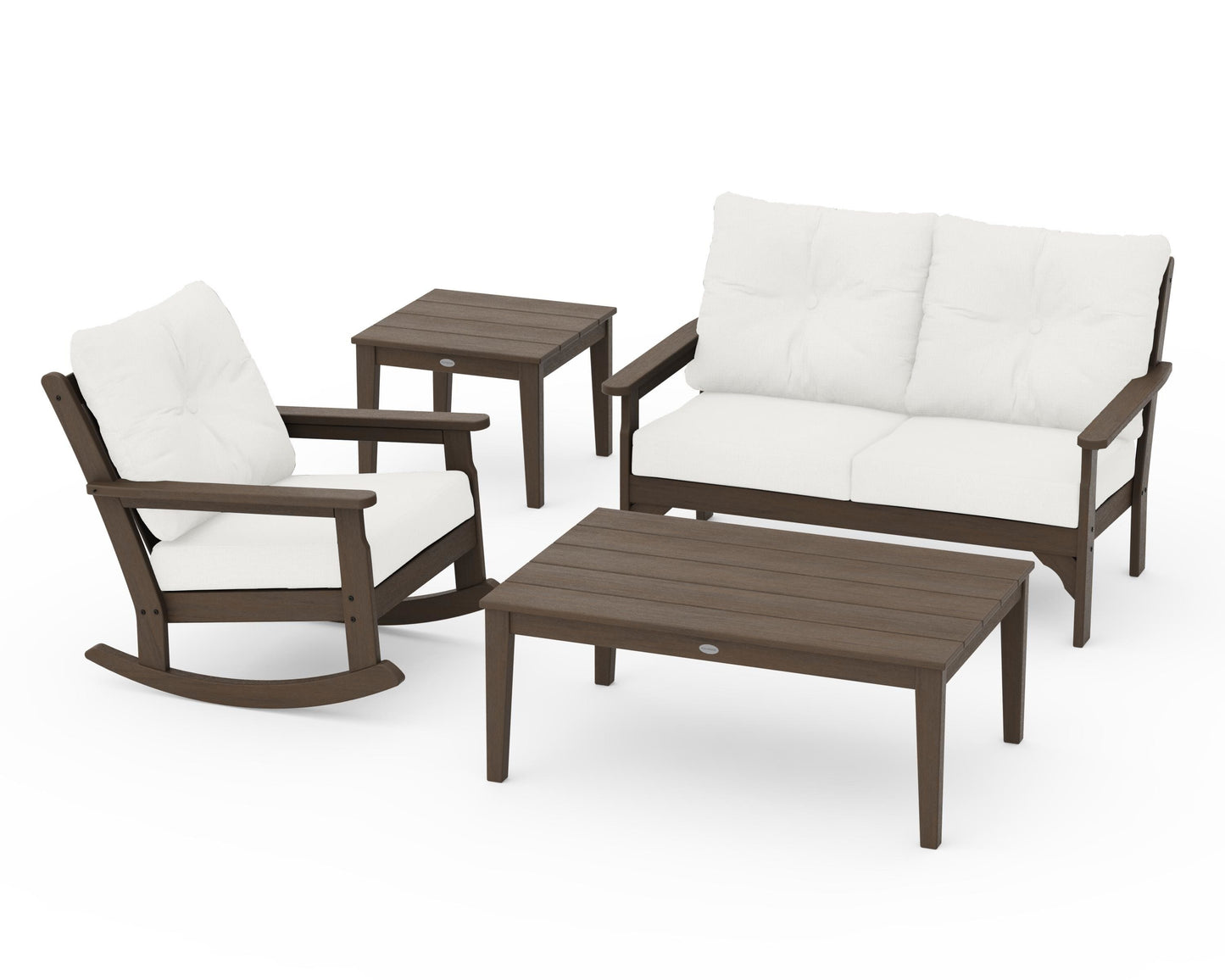 Vineyard 4-Piece Deep Seating Rocker Set