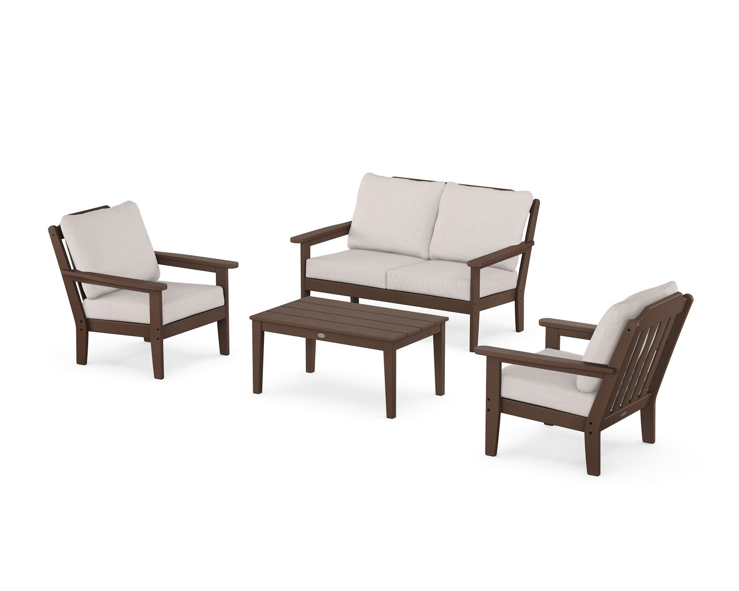 Cottage 4-Piece Deep Seating Set with Loveseat