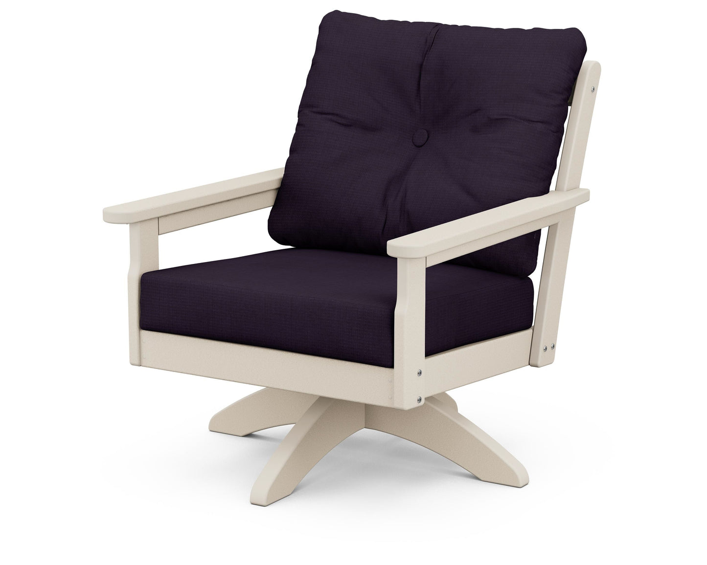 Vineyard Deep Seating Swivel Chair