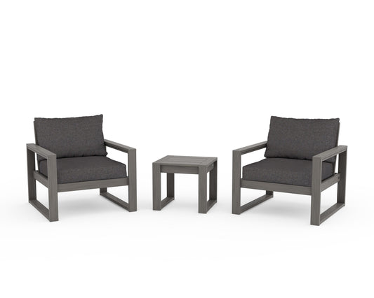 EDGE Sectional 3-Piece Deep Seating Set