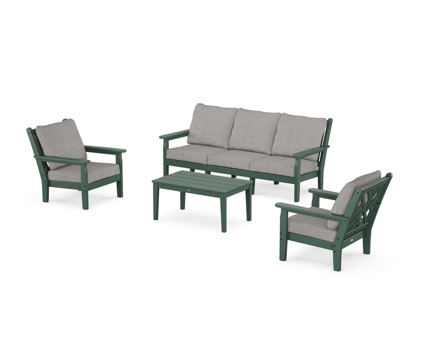 Chippendale 4-Piece Deep Seating Set with Sofa