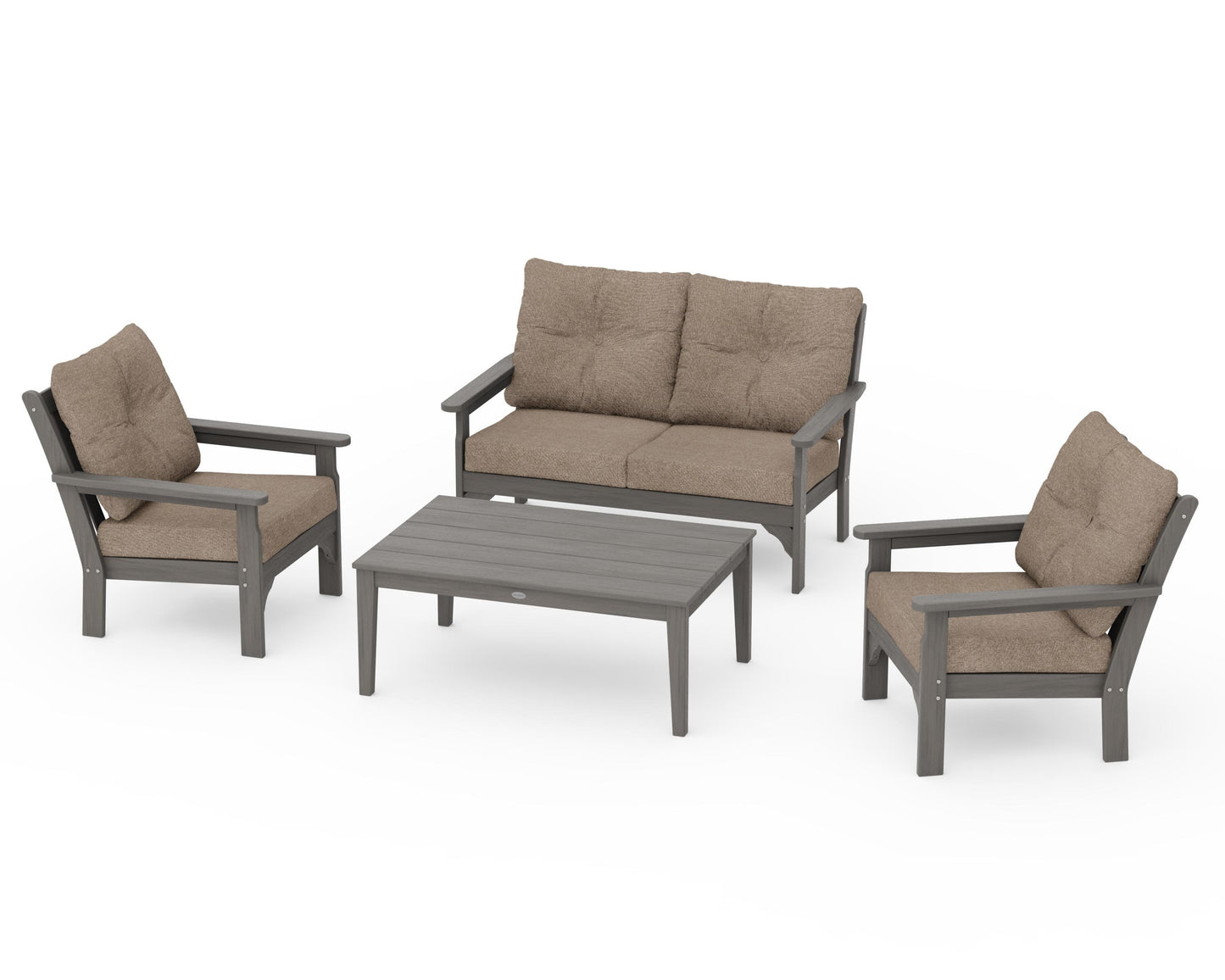 Vineyard 4-Piece Deep Seating Set