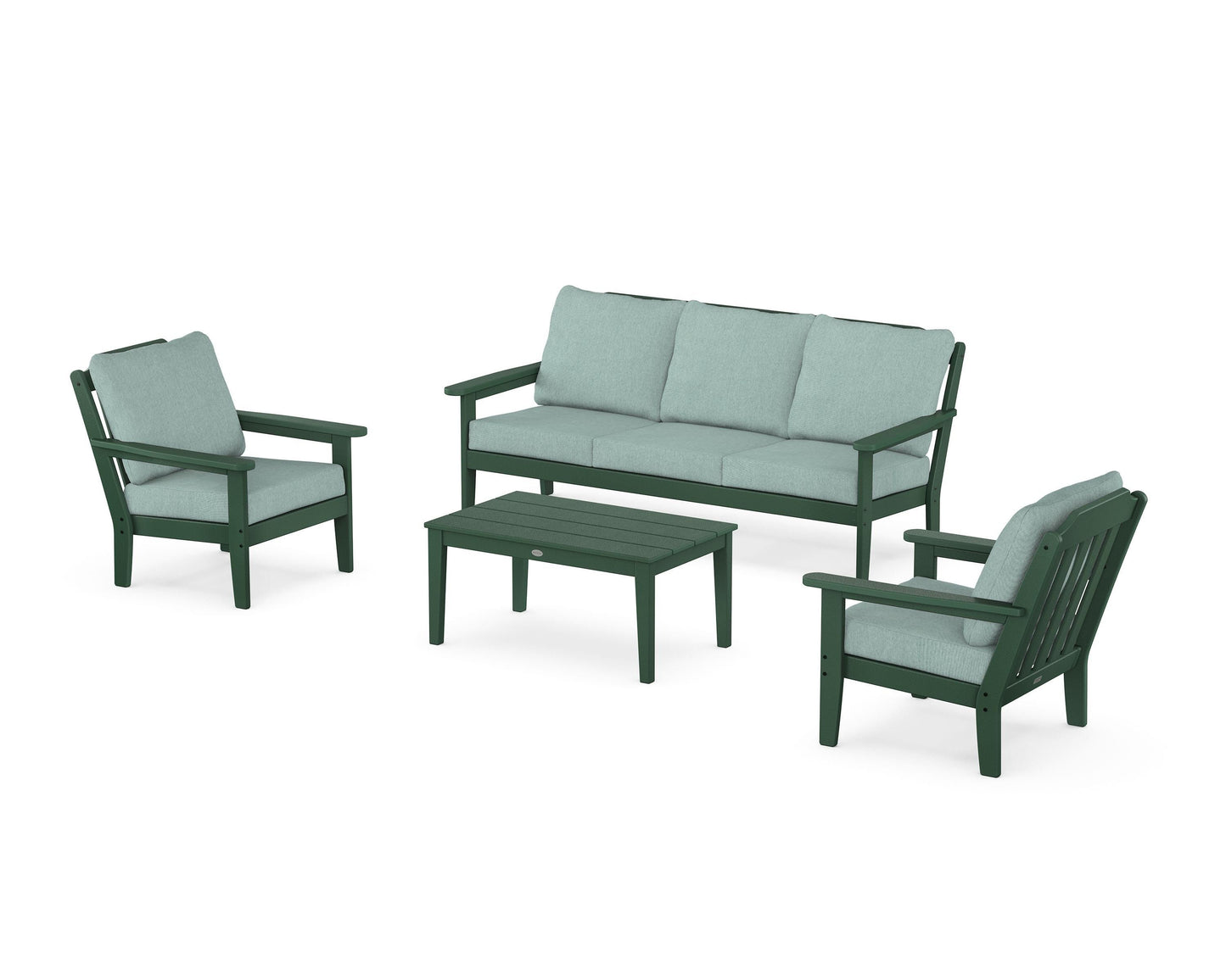 Cottage 4-Piece Deep Seating Set with Sofa