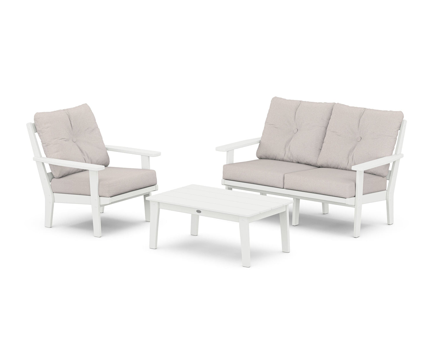 Oxford 3-Piece Deep Seating Set with Loveseat