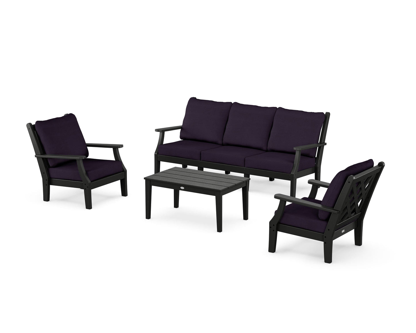 Wovendale 4-Piece Deep Seating Set with Sofa