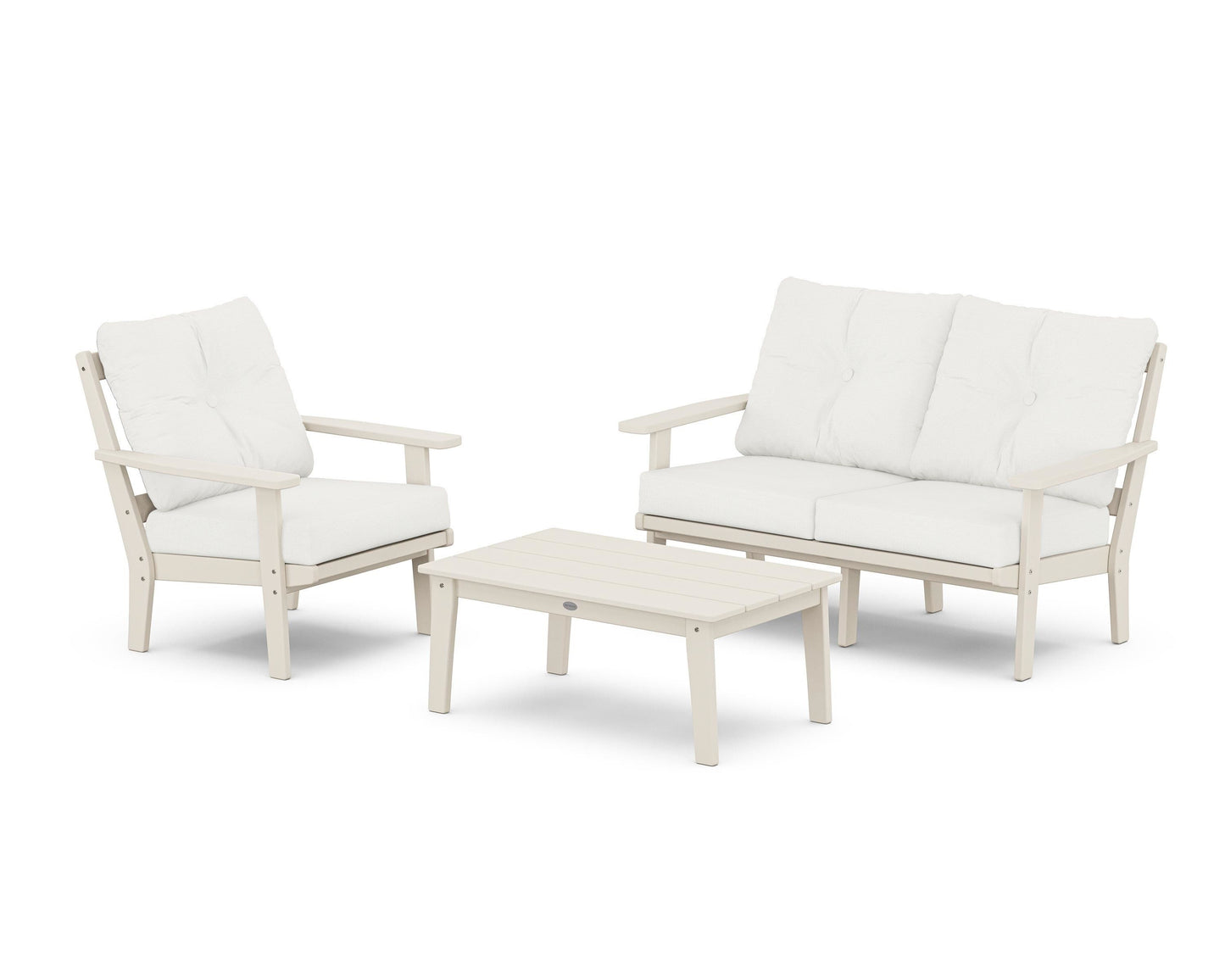 Prairie 3-Piece Deep Seating Set with Loveseat