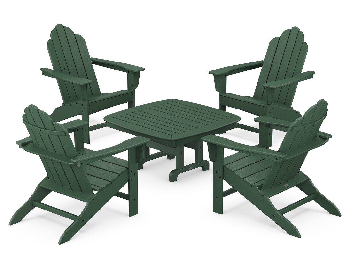 Long Island Adirondack 5-Piece Conversation Group