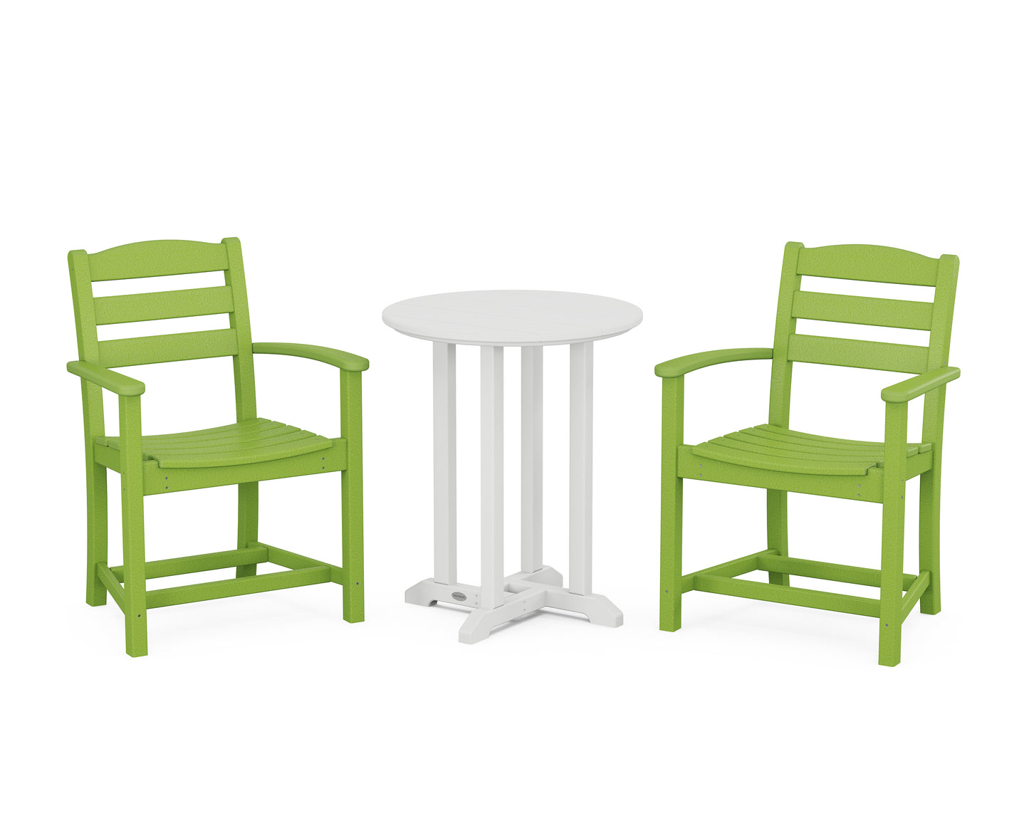 La Casa Caf‚ 3-Piece Round Bistro Dining Set