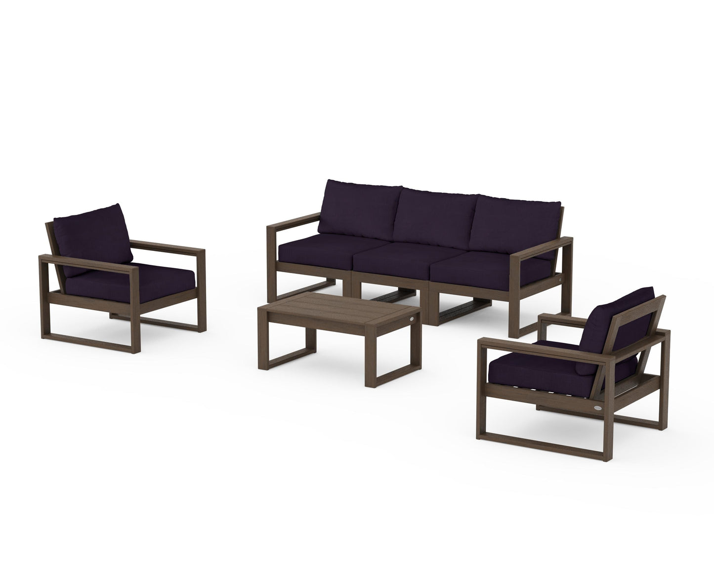 EDGE Sectional 4-Piece Deep Seating Set with Sofa