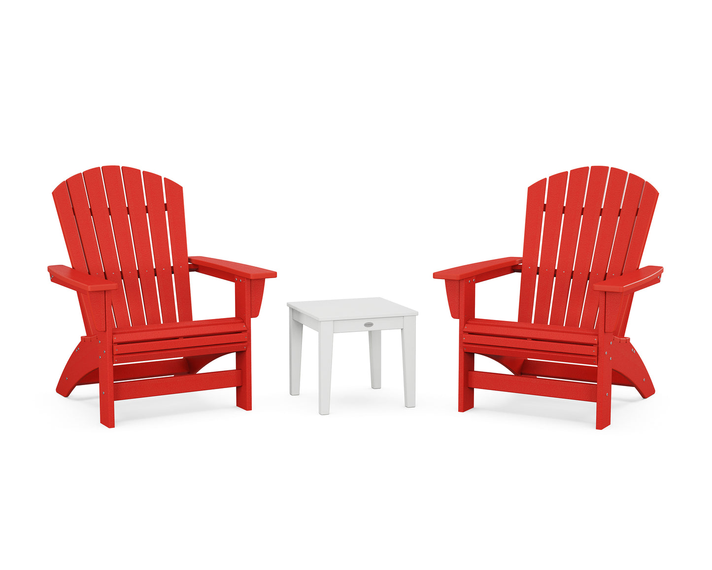 3-Piece Nautical Grand Adirondack Set