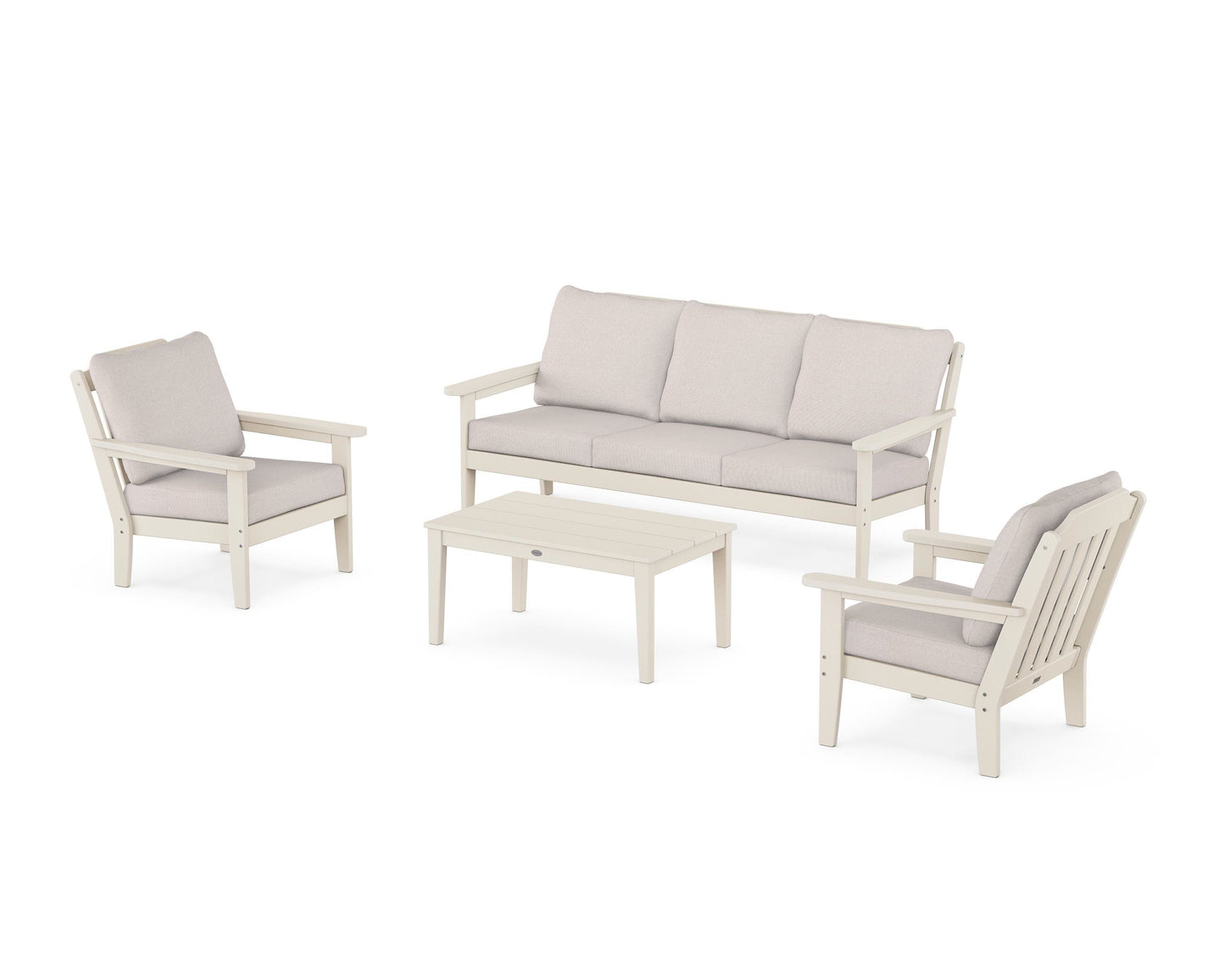 Cottage 4-Piece Deep Seating Set with Sofa